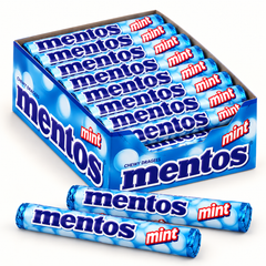 Mentos Mint Rolls Display Box — product detail
