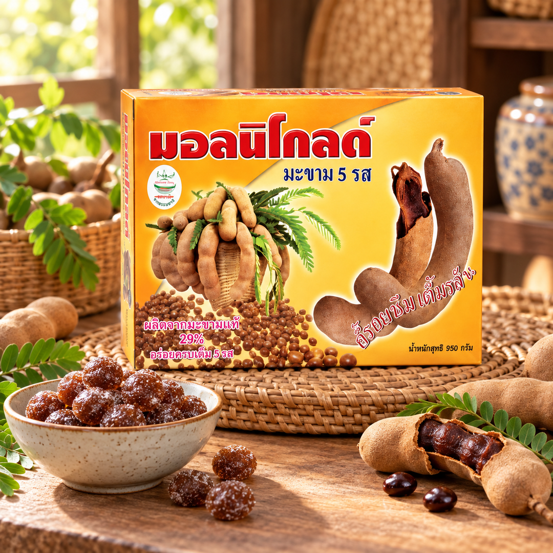 Moniegold Tamarind Candy 5 Flavors 950 g lifestyle