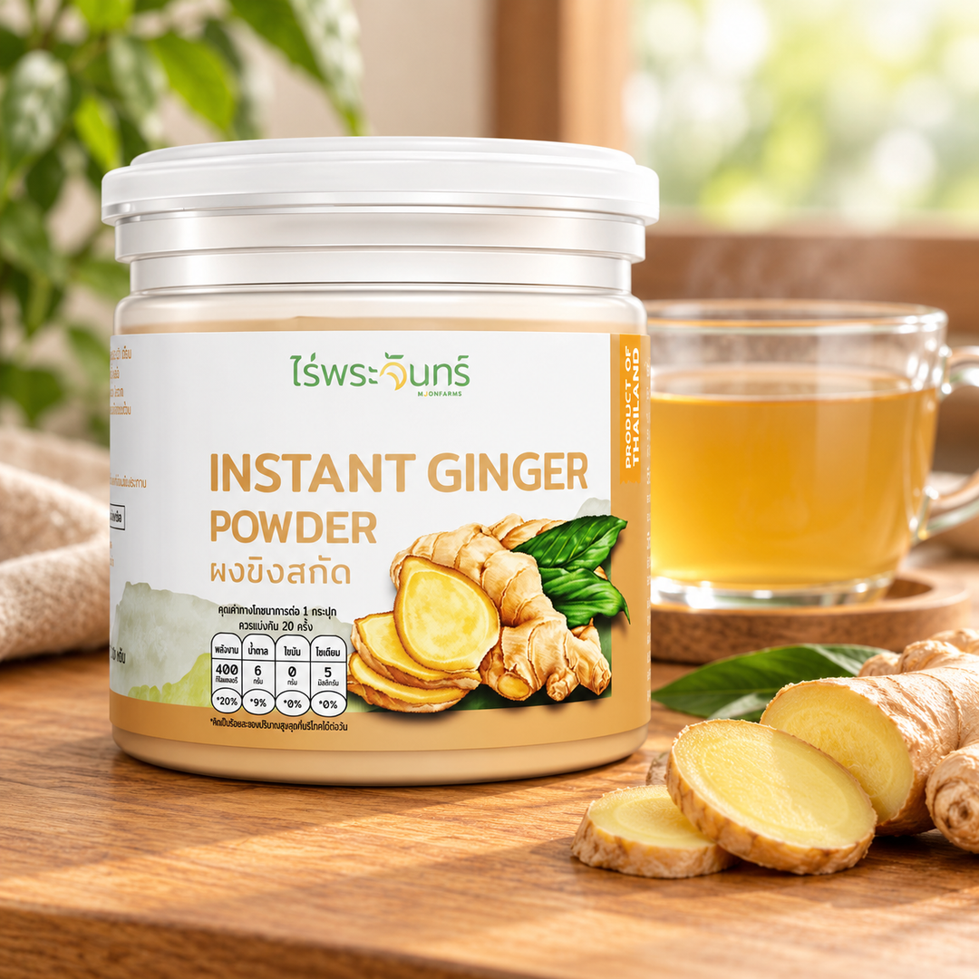 moonfarms instant ginger 100g lifestyle 1 — lifestyle photograph