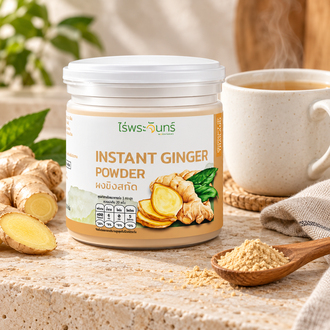 moonfarms instant ginger 100g lifestyle 2 — lifestyle photograph
