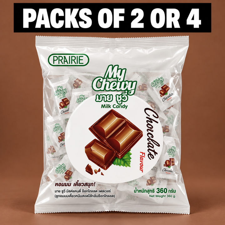 Prairie My Chewy Milk Candy Chocolate 360g – Multipack - product image