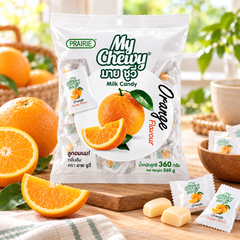 Prairie My Chewy Milk Candy Orange 360g – Multipack - lifestyle 1