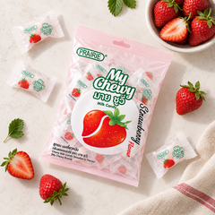 Prairie My Chewy Milk Candy Strawberry 360g – Multipack - lifestyle 2