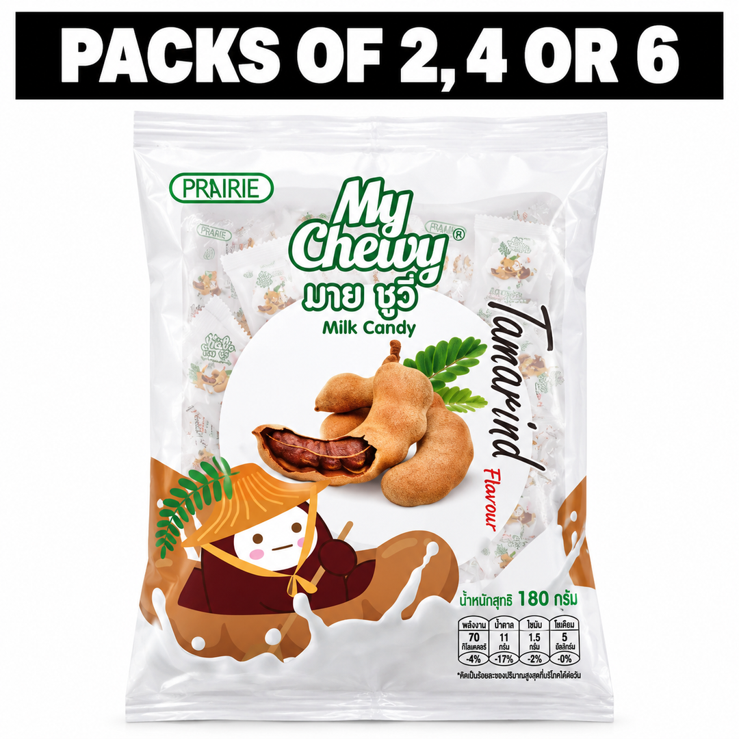 Prairie My Chewy Milk Candy Tamarind 180g – Multipack - product image