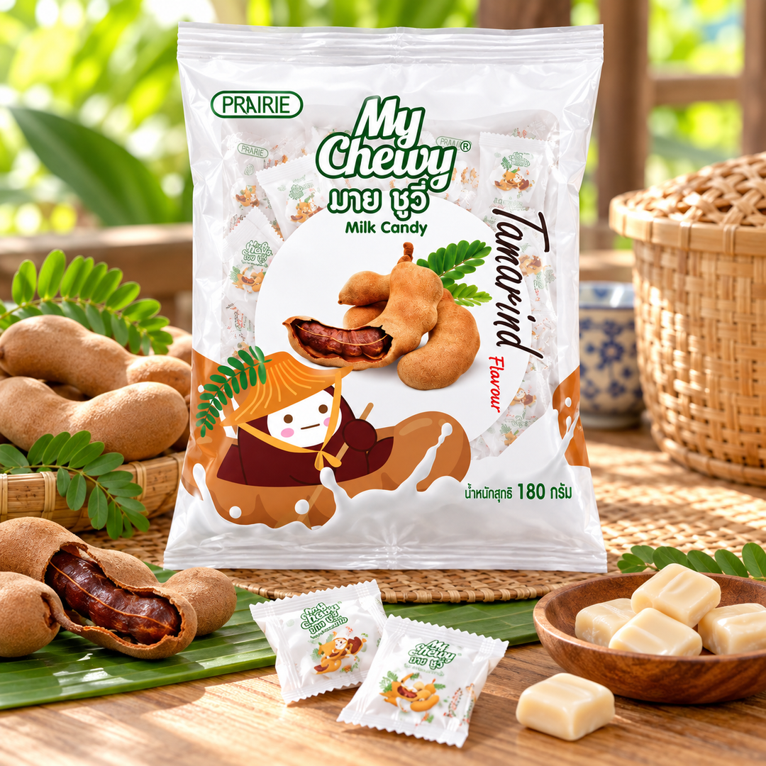 Prairie My Chewy Milk Candy Tamarind 180g – Multipack - lifestyle 1