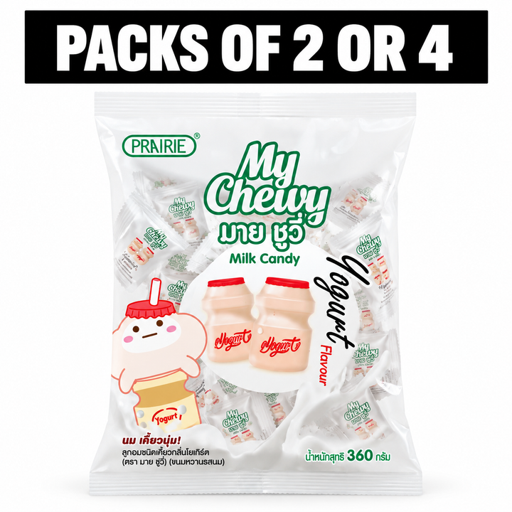 Prairie My Chewy Milk Candy Yogurt 360g – Multipack - product image