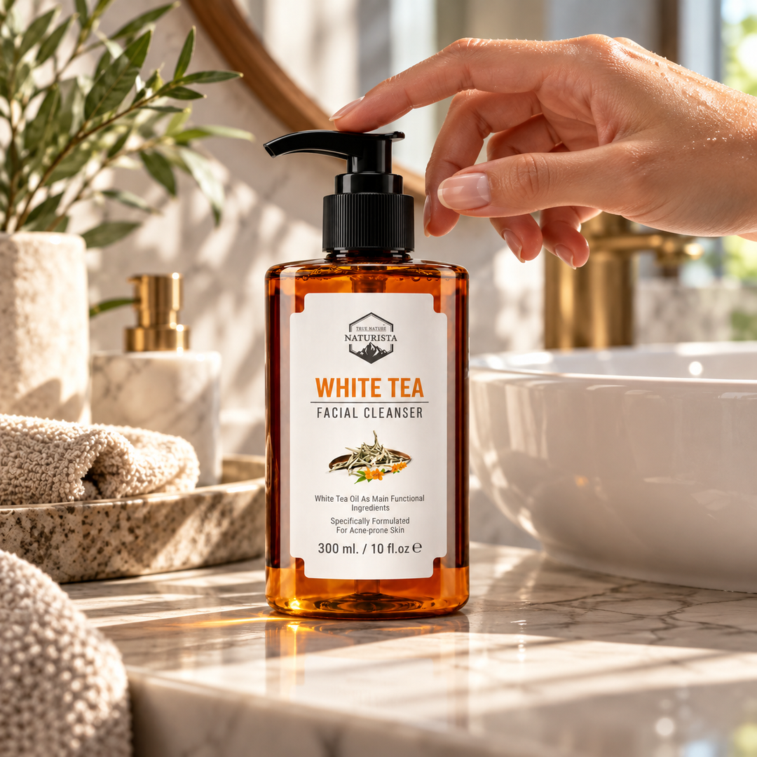 Naturista White Tea Facial Cleanser 300 ml lifestyle photo 2