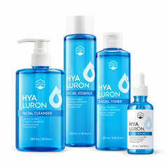 Naturista hyaluron special set — complete product contents on white background