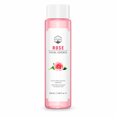 Naturista rose facial essence 220ml — complete product contents on white background