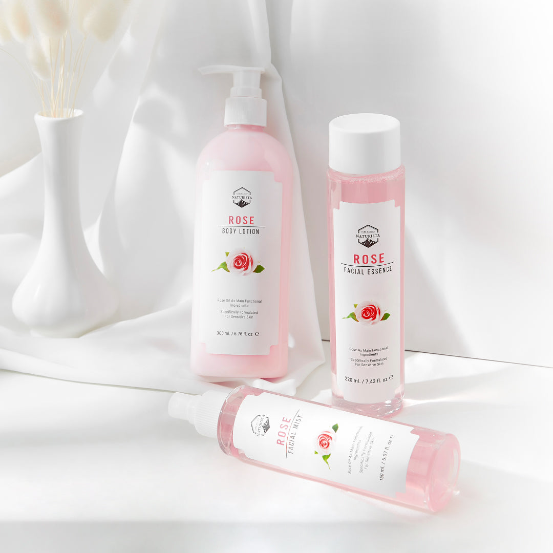 Naturista rose special set — product lifestyle photograph