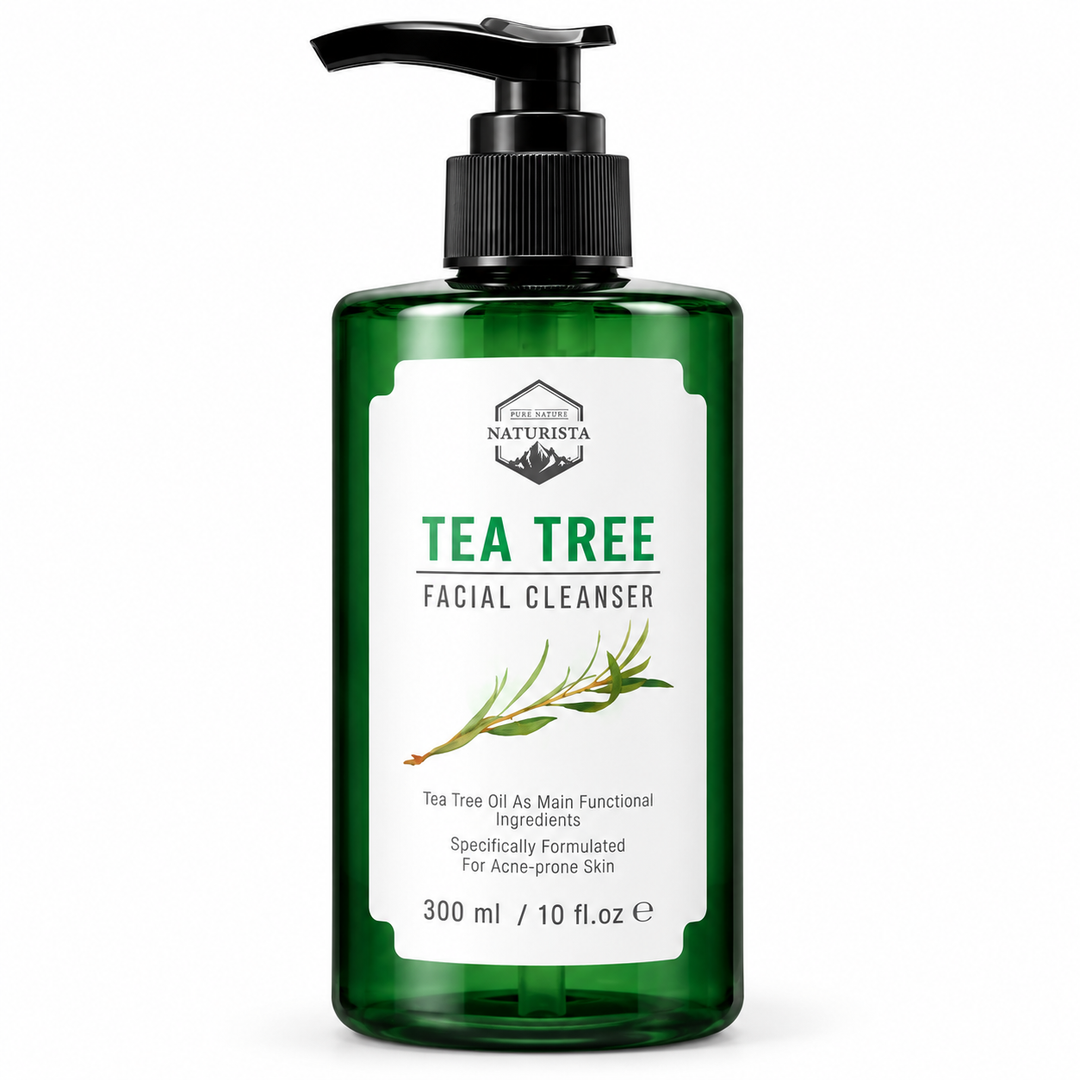 Naturista Tea Tree Facial Cleanser 300 ml on white background