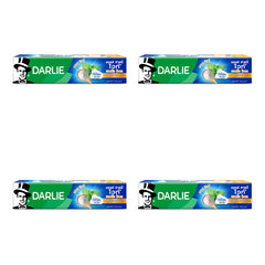 Darlie All Shiny White Baking Soda Fresh Mint Toothpaste 140 g | 4 Packs — 4 identical retail packages on a white background