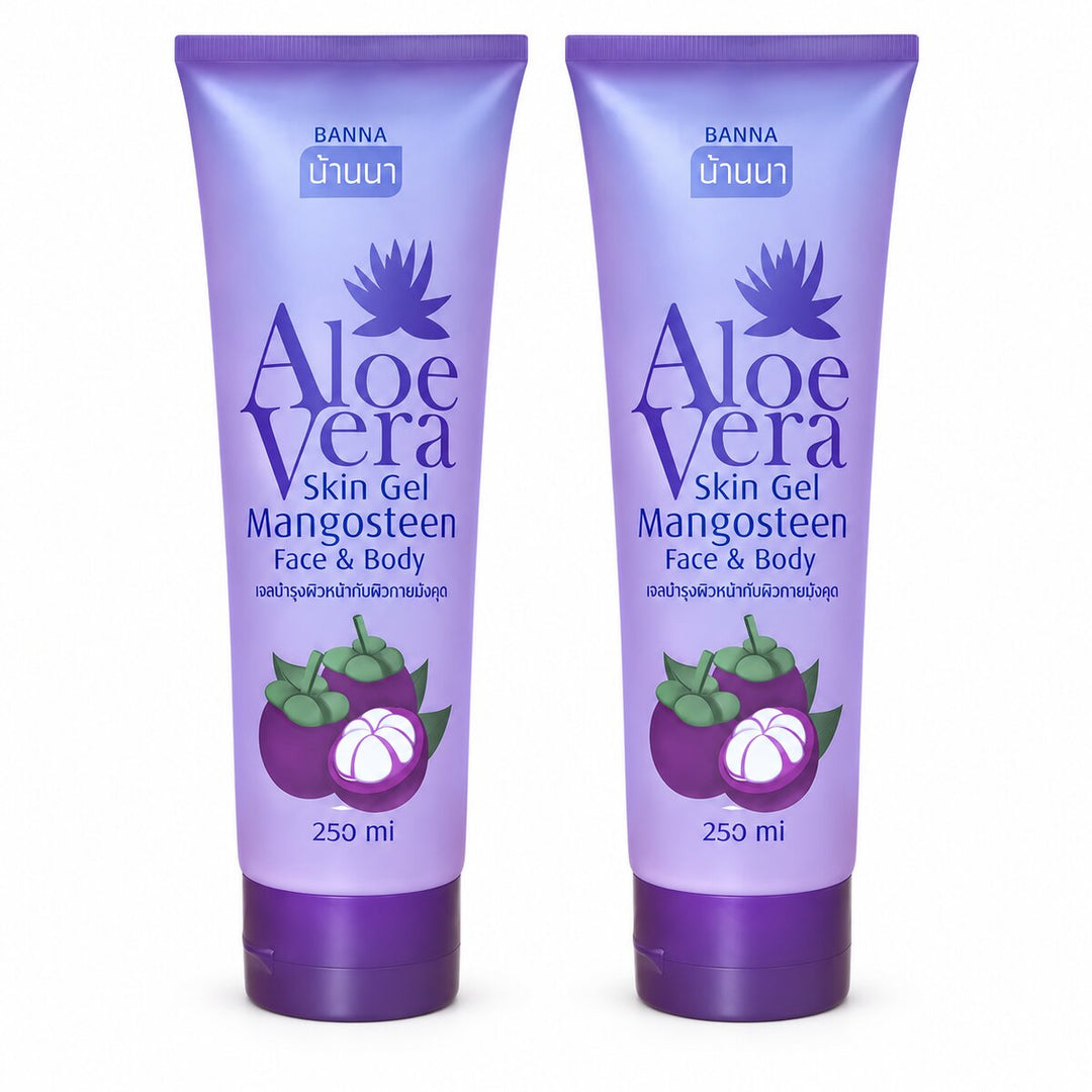 Banna Aloe Vera & Mangosteen Skin Gel — 250 ml — x2