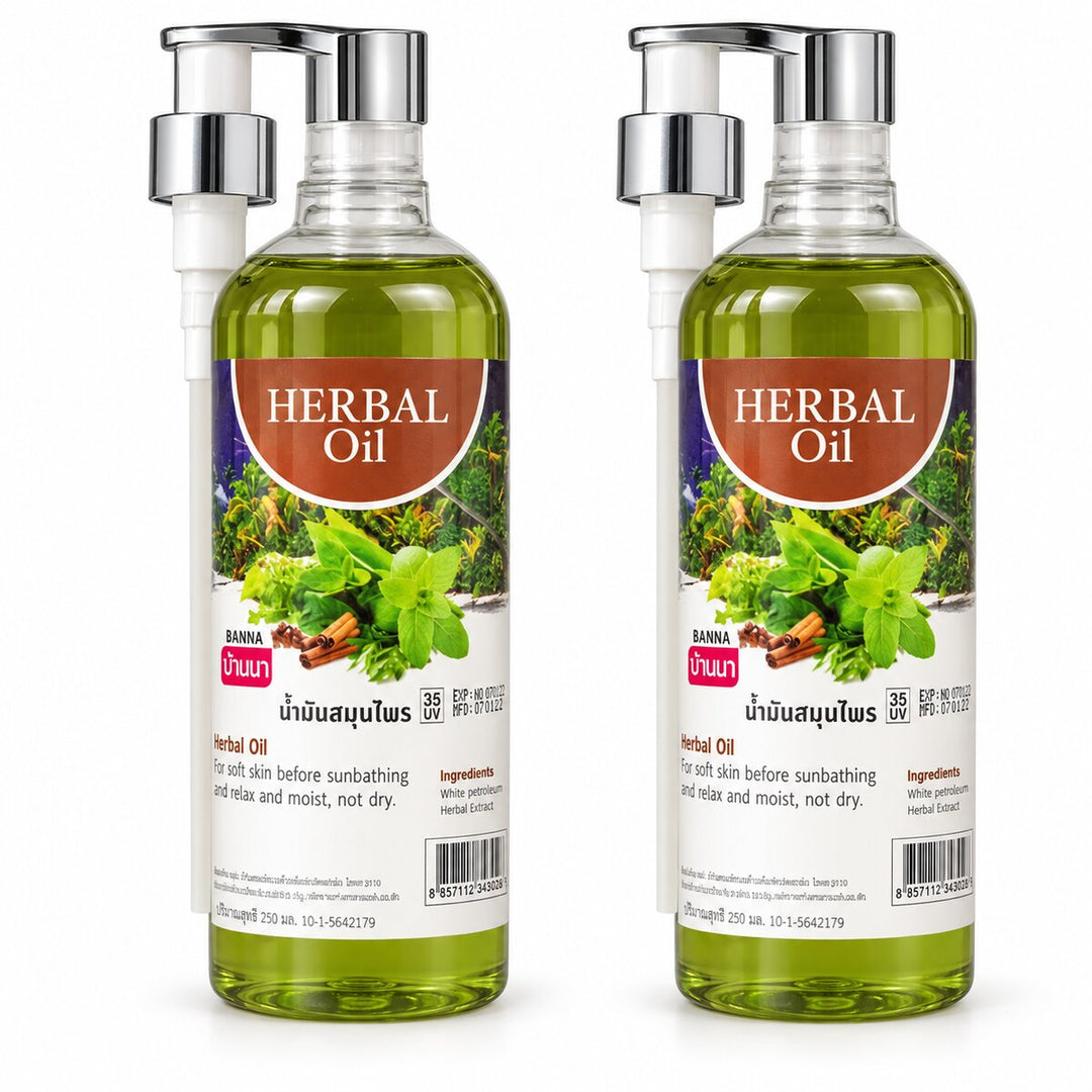 Banna Herbal Massage Oil — 250 ml — x2