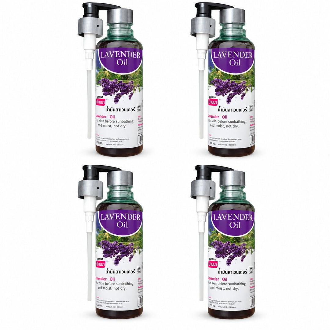 Banna Lavender Massage Oil — 250 ml — x4