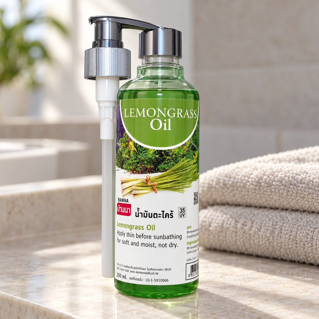 Banna Lemongrass Massage Oil — 250 ml — alt1