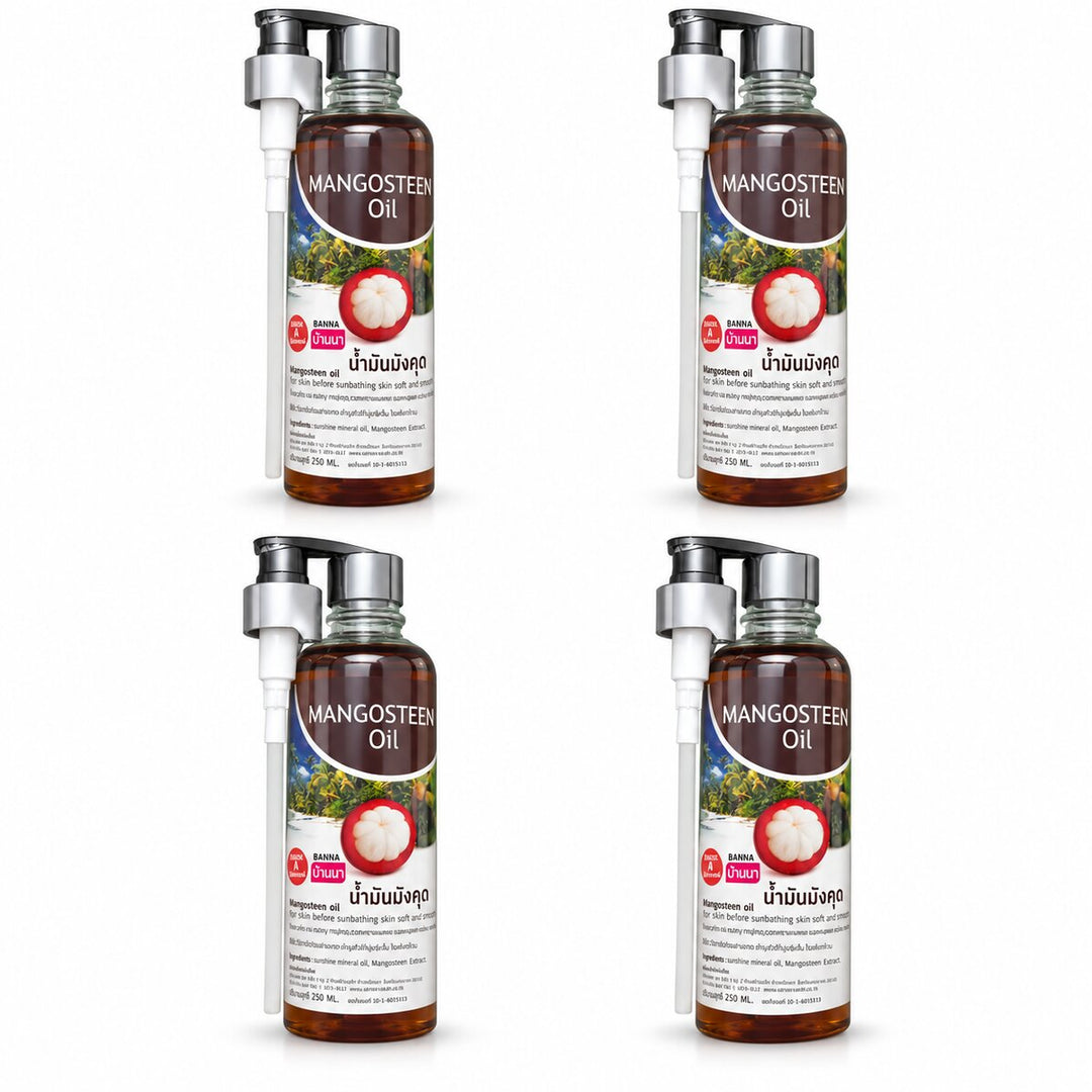 Banna Mangosteen Massage Oil — 250 ml — x4