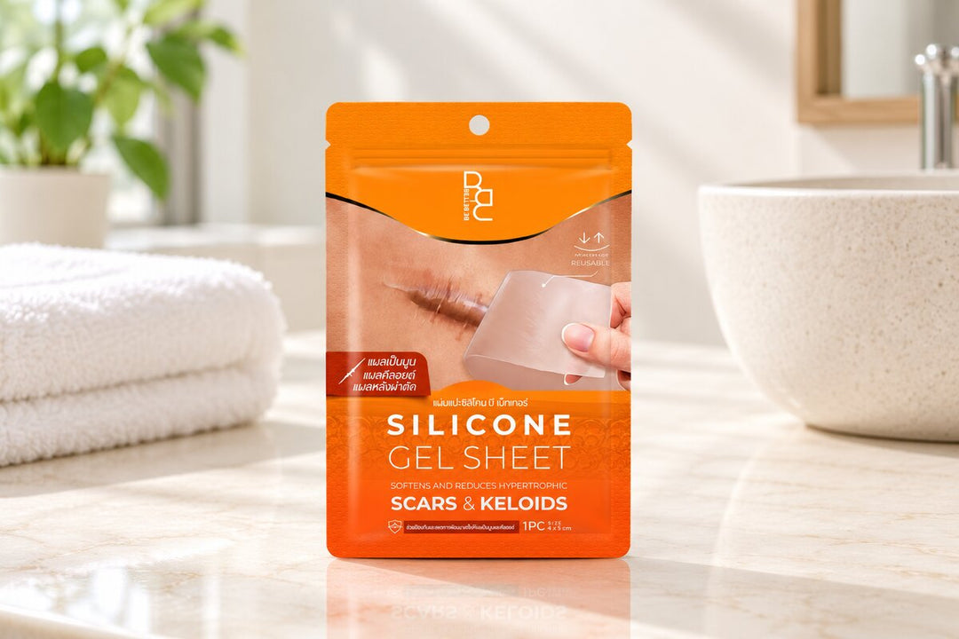 BE BETTER Silicone Gel Sheet — 1 Sheet, 4 × 5 cm per Pouch — alt1