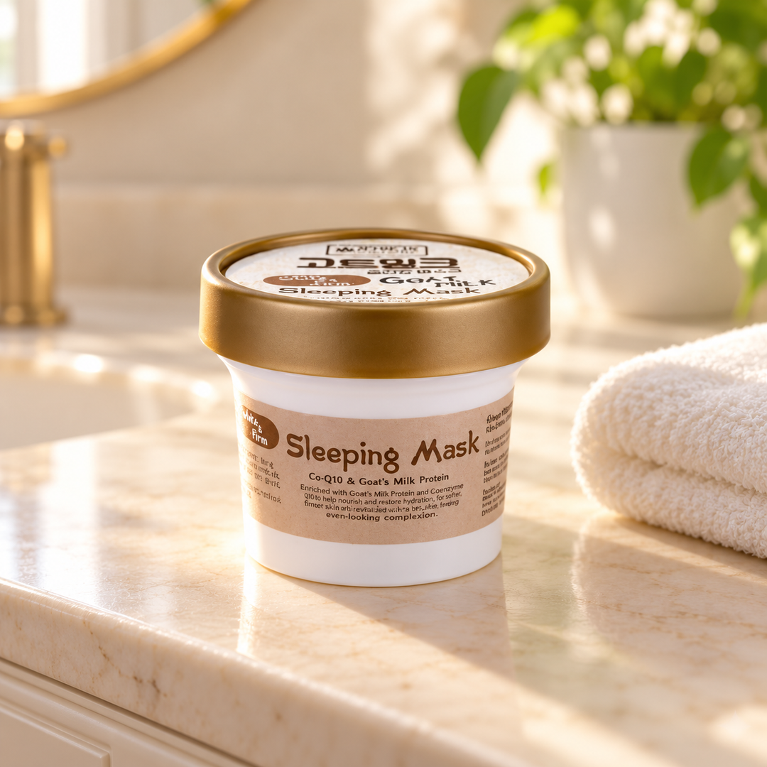 Made in Nature Goat Milk White & Firm Sleeping Mask — 1 × 100 g
