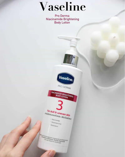 Vaseline ProDerma Derma Brightening Body Lotion with Niacinamide, number 3  – 2 Pack (250ml Eac