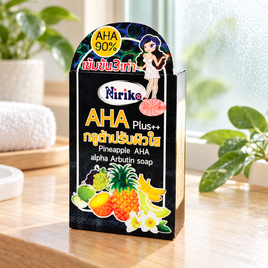 niriko aha gluta 100g lifestyle 2 — lifestyle photograph