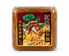 Niriko Tamarind Collagen Honey soap, single 150 g bar on white