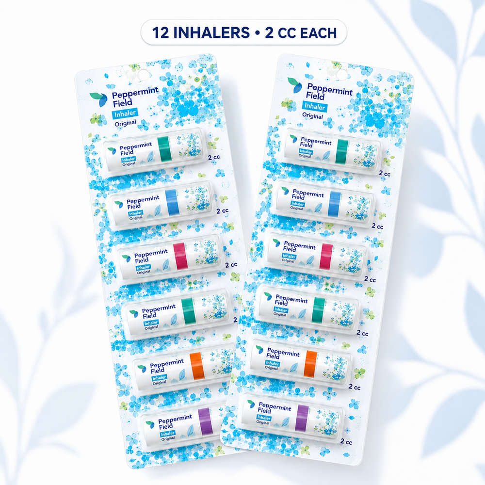 Twelve Peppermint Field Original 2 cc inhalers