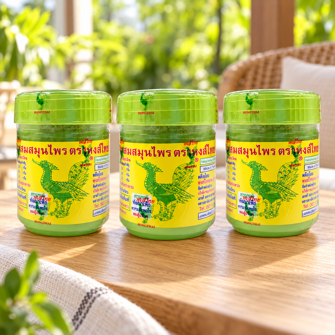 Hong Thai Formula 2 Herbal Inhaler 10 g – 3 Inhalers — lifestyle view
