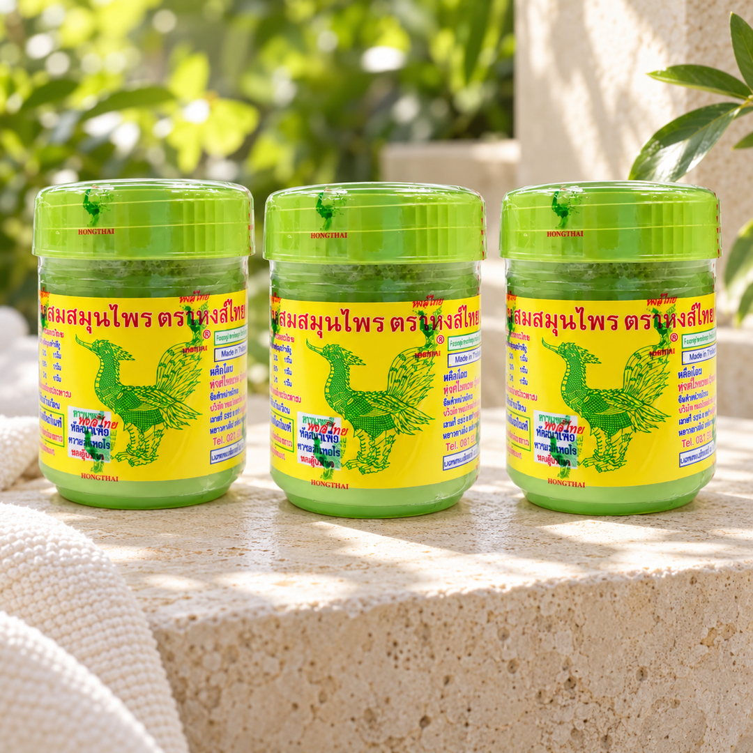 Hong Thai Formula 2 Herbal Inhaler 10 g – 3 Inhalers — lifestyle view
