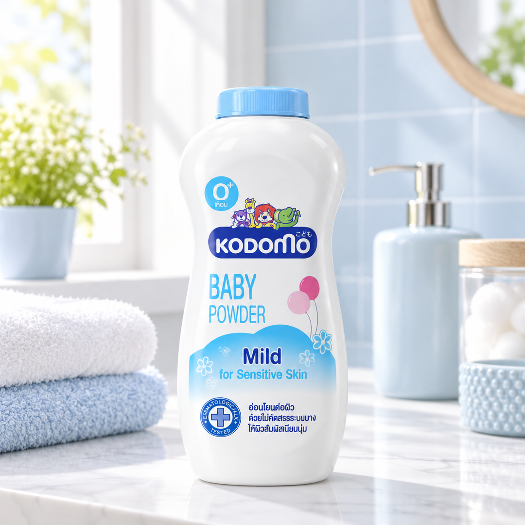 Kodomo Baby Powder Mild 0+ lifestyle 2