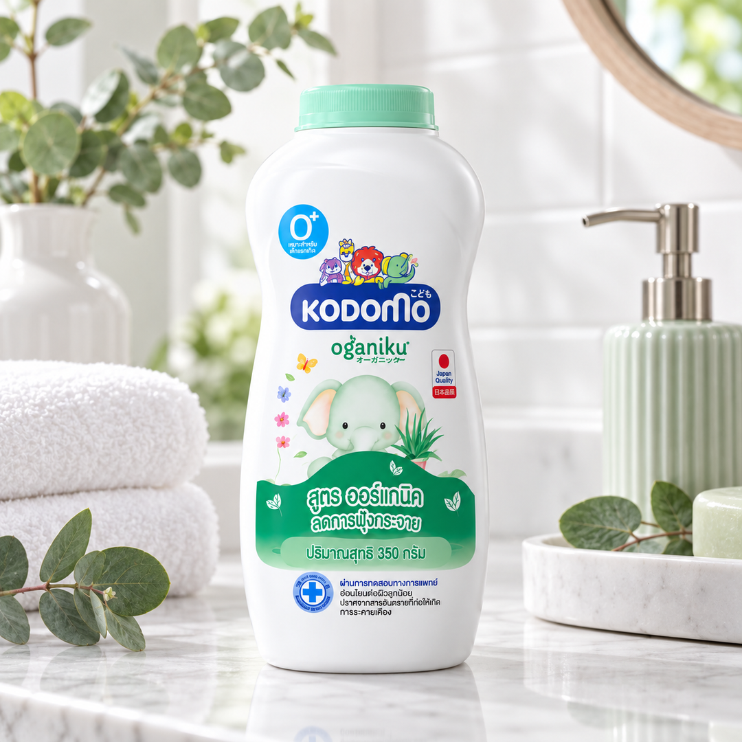 Kodomo Oganiku Baby Powder lifestyle 2