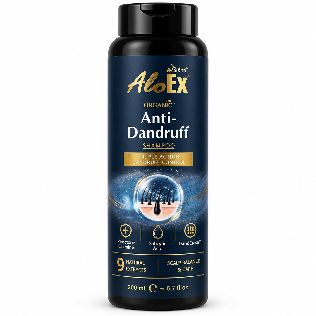 AloEx Organic Anti-Dandruff Shampoo 200ml
