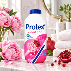 Protex Active Peony & Pomegranate Perfumed Talcum Powder 280 g lifestyle 1