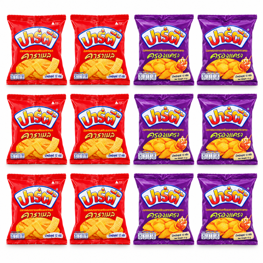 party discovery mix 12g x12 — exact quantity on white