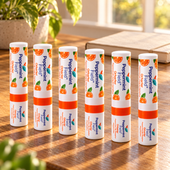 Peppermint Field Orange Oil Inhaler — 2 ml × 6 — lifestyle photograph 2