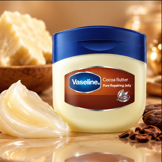 Vaseline Pure Repairing Petroleum Jelly Cocoa Butter 50 ml × 2 – detail image