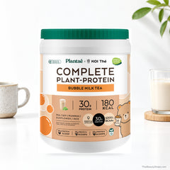 plantae complete plant protein bubble milk tea 800 g tub lifestyle 2