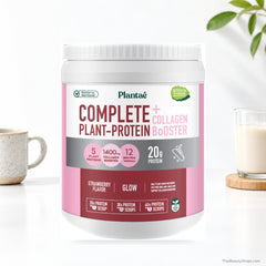 plantae complete plant protein strawberry 800 g tub lifestyle 2