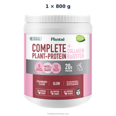 plantae complete plant protein strawberry 800 g tub x1