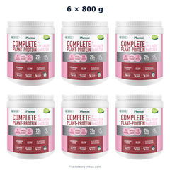 plantae complete plant protein strawberry 800 g tub x6
