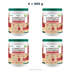 plantae complete plant protein strawberry cheesecake 800 g tub x4