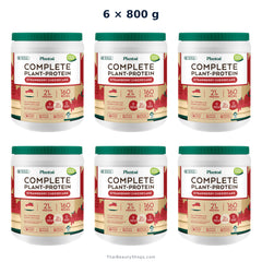 plantae complete plant protein strawberry cheesecake 800 g tub x6