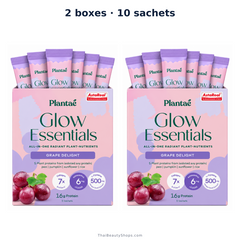 plantae glow essentials grape delight 5 sachets per box packs of 2 4 or 6 x2