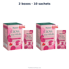 plantae glow essentials raspberry swirl 5 sachets 26 g x2