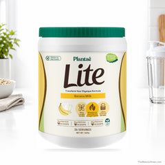 plantae lite protein banana milk 660 g tub lifestyle 1