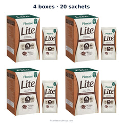 plantae lite protein belgian chocolate 5 sachets 27 g x4
