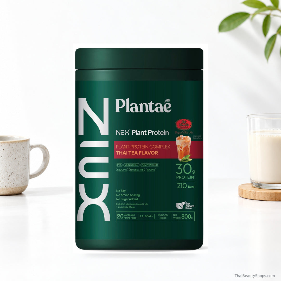 plantae nex protein thai tea 800 g tub lifestyle 2