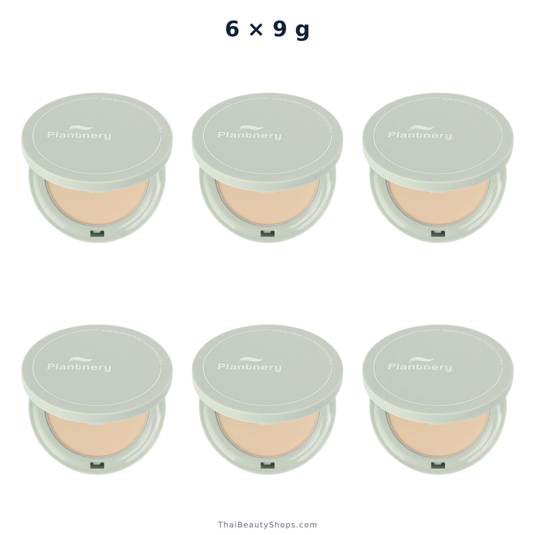 plantnery acne blurring pore powder spf30 pa 9 g p1 ivory x6