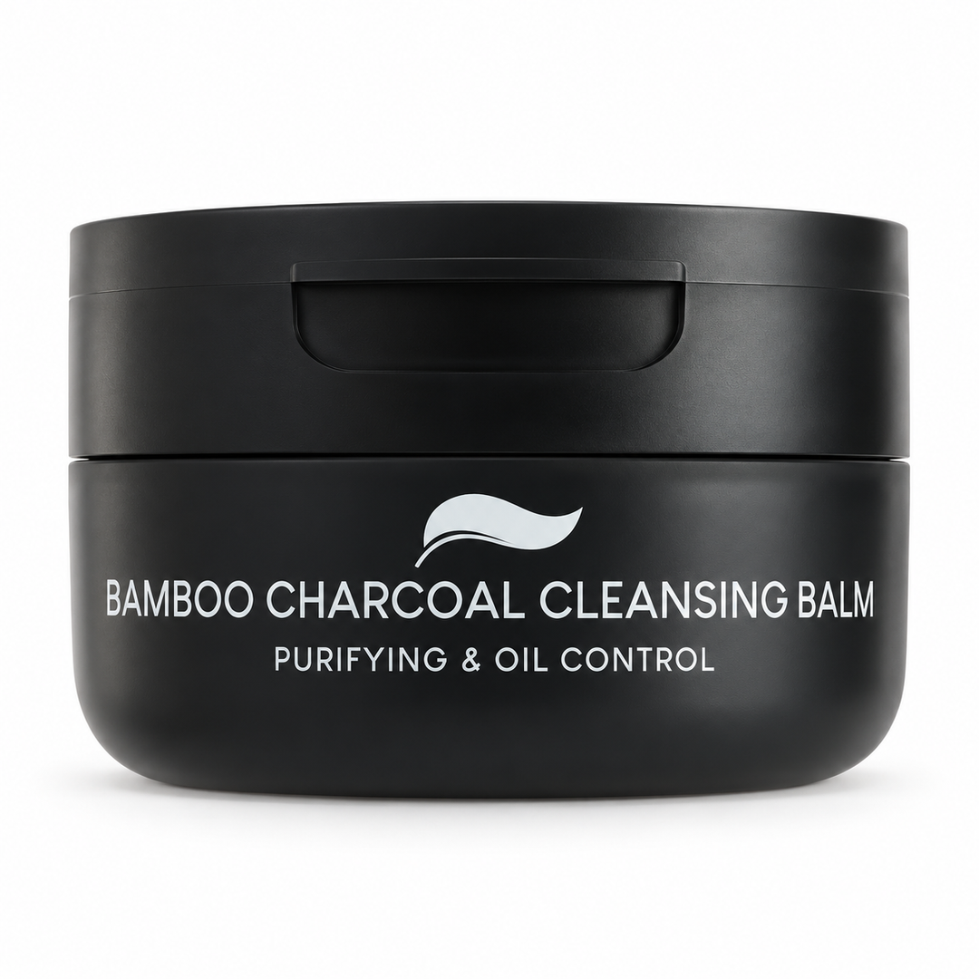 Plantnery Bamboo Charcoal Deep Cleansing Balm 60 g on white background