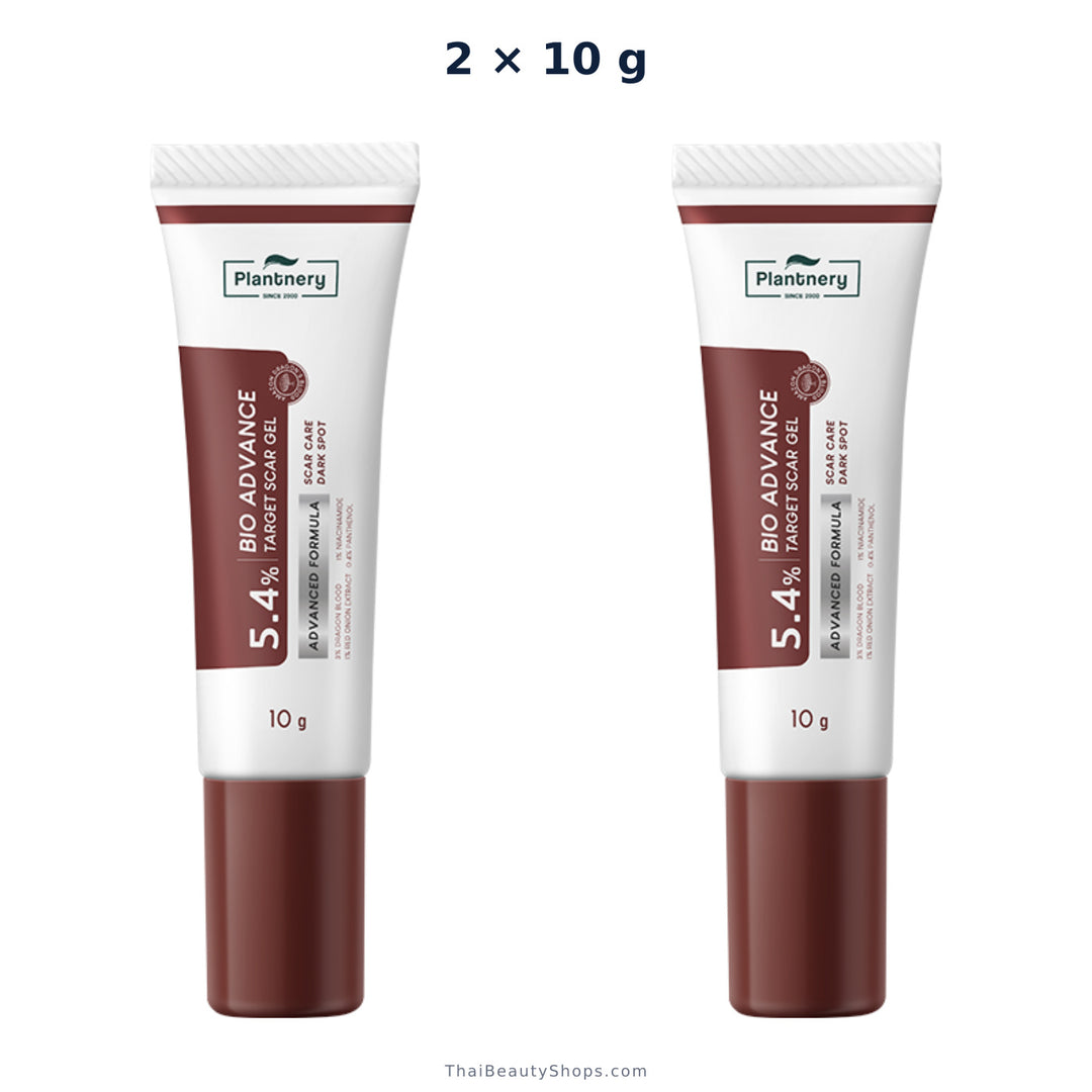 plantnery bio advance target scar gel 10 g x2